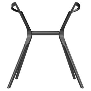 Base de Mesa Baletto Para 04 Lugares Alumínio Preto - 76040