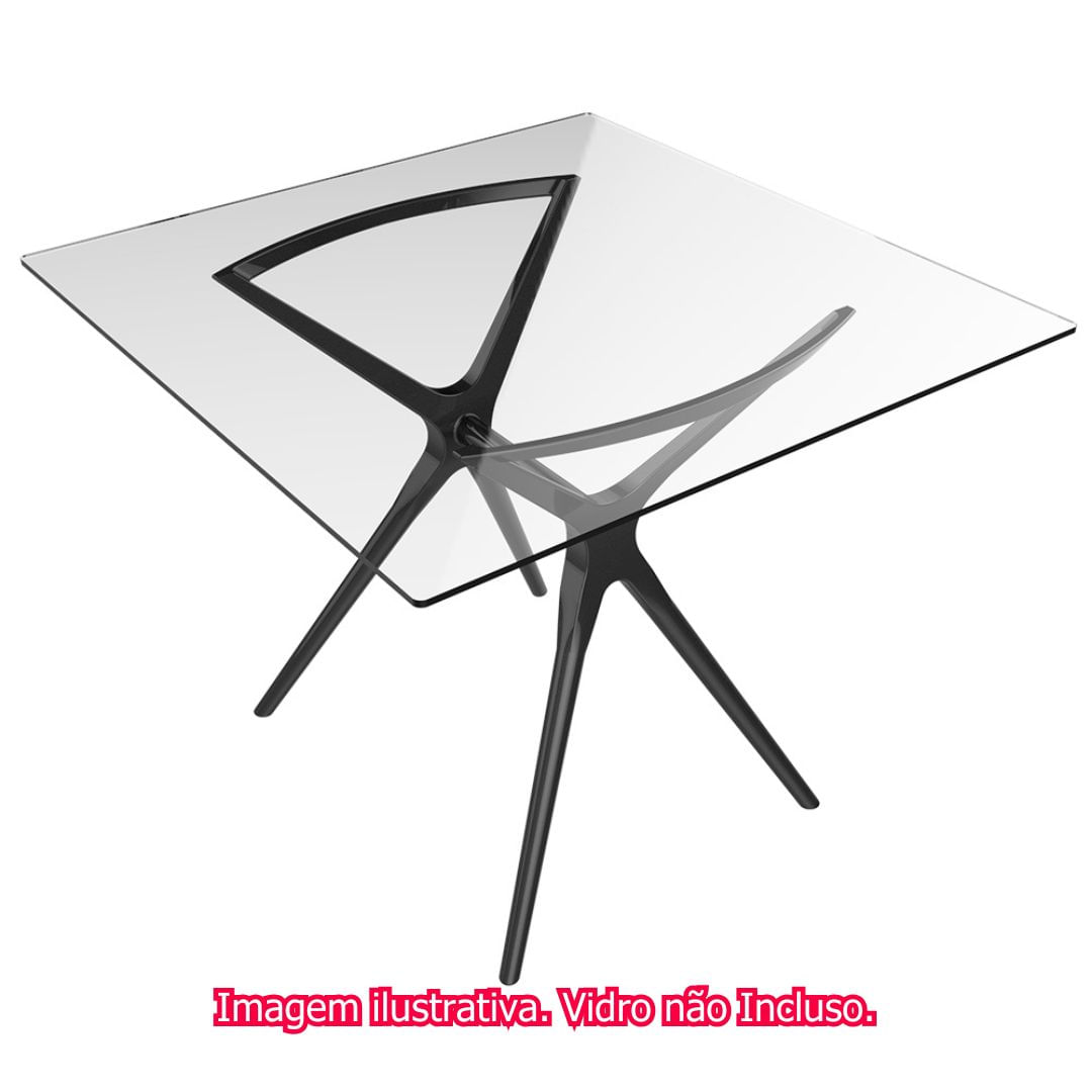 Base-de-Mesa-Baletto-Para-04-Lugares-Aluminio-Preto---76040