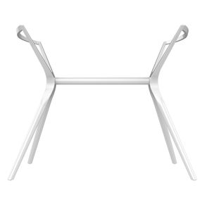 Base de Mesa Baletto Para 06 Lugares Alumínio Branco - 76043