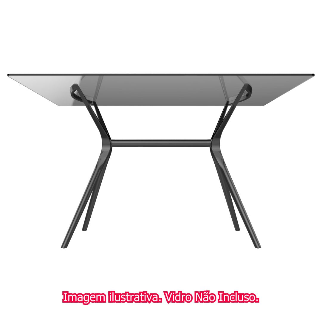 Base-de-Mesa-Baletto-Para-06-Lugares-Aluminio-Preto---76042