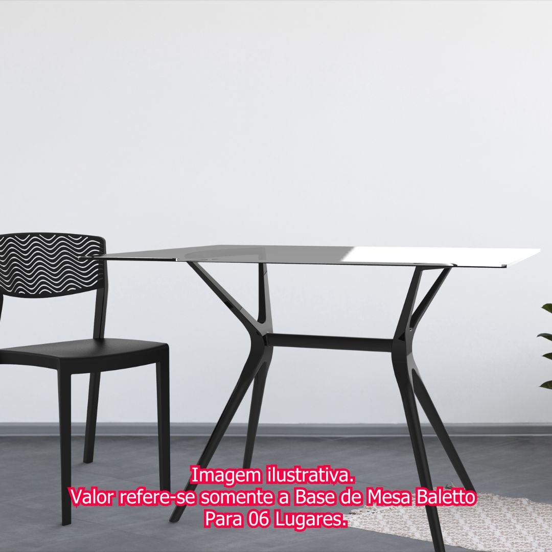Base-de-Mesa-Baletto-Para-06-Lugares-Aluminio-Preto---76042