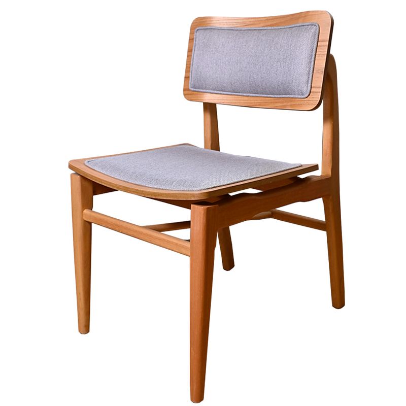 CadeiraLotusEstofadaTecidoCinzaBaseAmbar74230