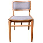 CadeiraLotusEstofadaTecidoCinzaBaseAmbar74230