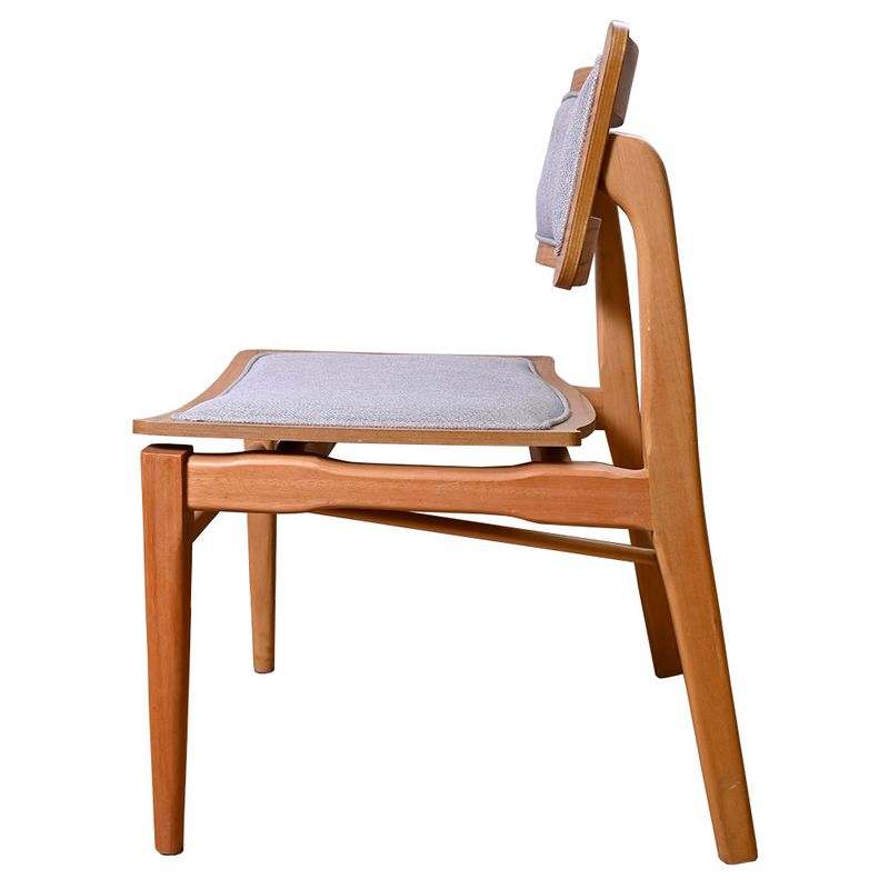 CadeiraLotusEstofadaTecidoCinzaBaseAmbar74230