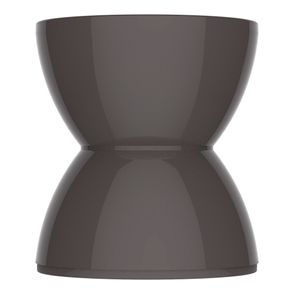 Banqueta Hydro Polipropileno Cinza Mushroom - 75996