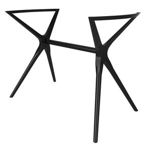 Base de Mesa Baletto Para 08 Lugares Alumínio Preto - 76082