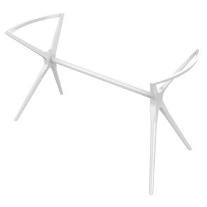 Base de Mesa Baletto Para 08 Lugares Alumínio Branco - 76083