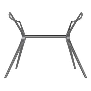 Base de Mesa Baletto Para 08 Lugares Alumínio Platinum - 76084