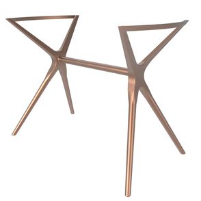 Base de Mesa Baletto Para 08 Lugares Alumínio Rosé - 76086