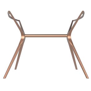 Base de Mesa Baletto Para 08 Lugares Alumínio Rosé - 76086