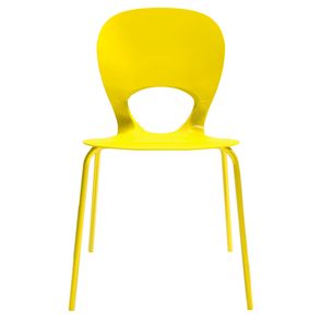 Cadeira Eclipse Amarelo Pés Aço Carbono Amarelo - 76100