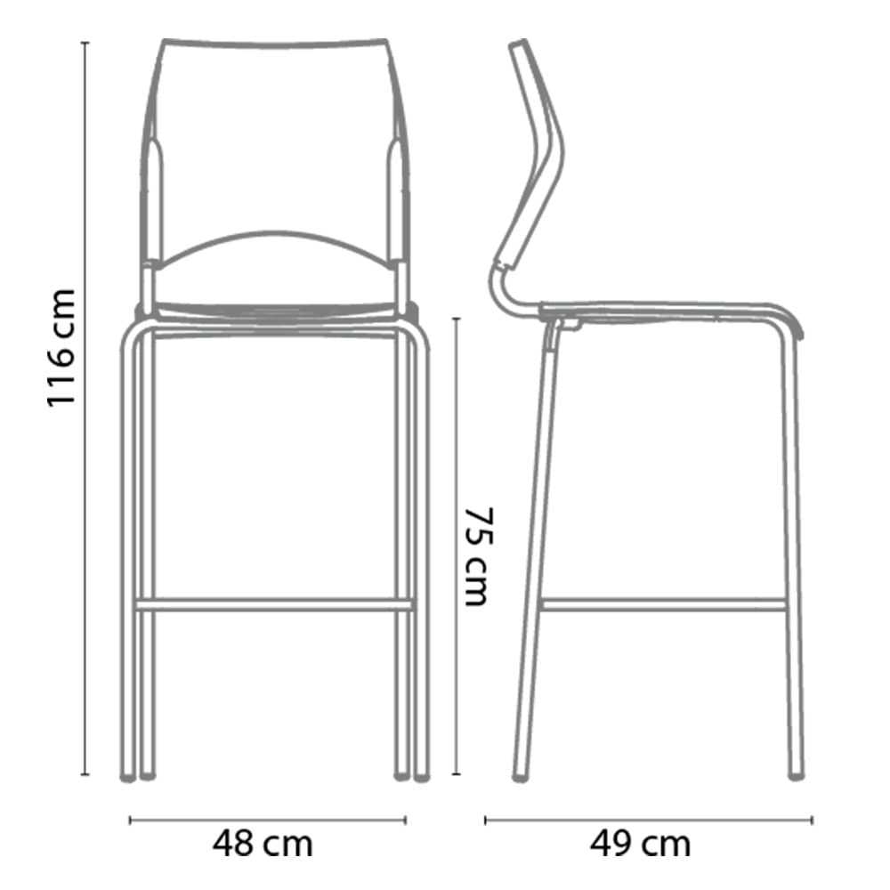 Banqueta-Paladio-Preta-Pes-Aco-Carbono-Preto---76110