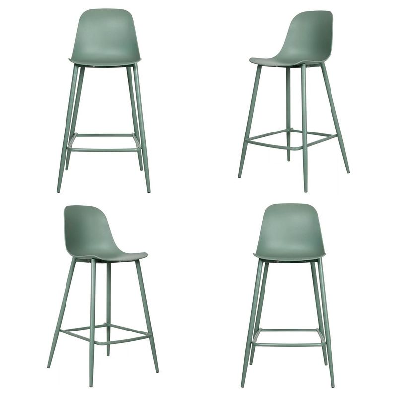 Kit04BanquetasMiamiAltaAssentoPPeBaseAcoVerdeAloe76247