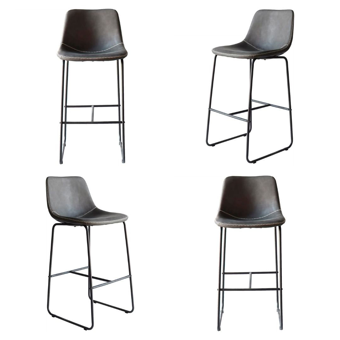Kit-04-Banquetas-Oxford-Couro-Ecologico-Cinza-Vintage-Base-Aco---76291