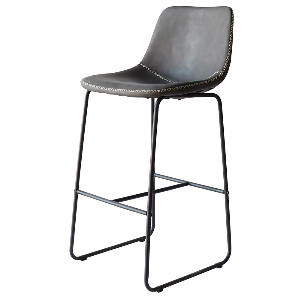 Kit-04-Banquetas-Oxford-Couro-Ecologico-Cinza-Vintage-Base-Aco---76291