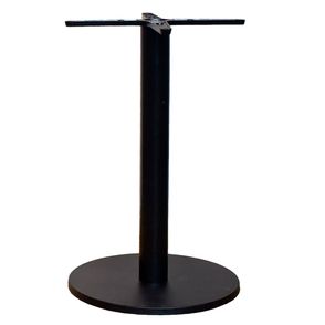 Base Mesa Pisa Aço Carbono Preto - 55488