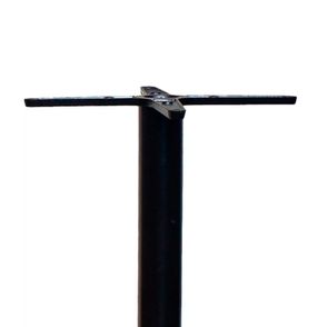 Base Mesa Pisa Aço Carbono Preto - 55488