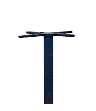 Base Mesa Estocolmo Aço Carbono Preto - 61956