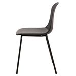 Kit04CadeirasBilbaoPolipropilenoPretoBaseEmAco76318