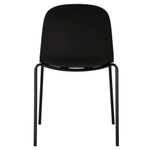 Kit04CadeirasBilbaoPolipropilenoPretoBaseEmAco76318