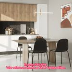 Kit04CadeirasBilbaoPolipropilenoPretoBaseEmAco76318