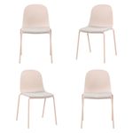 Kit04CadeirasBilbaoPolipropilenoNudeBaseEmAco76363