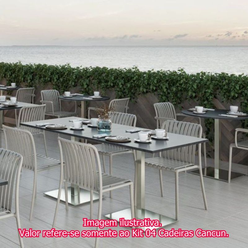 Kit04CadeirasCancunPolipropilenoNude76371