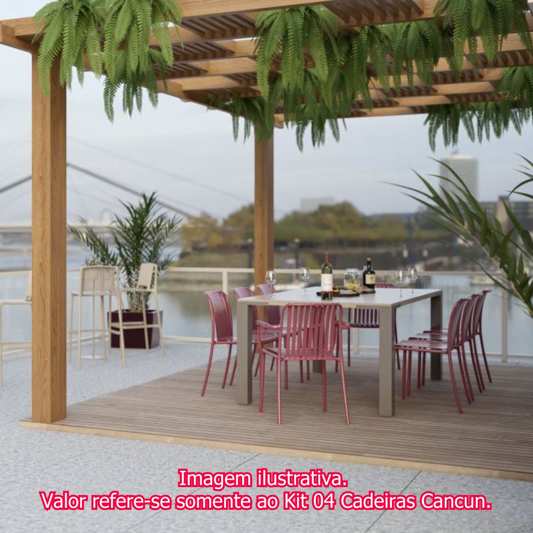 Kit-04-Cadeiras-Cancun-Polipropileno-Marsala---76372
