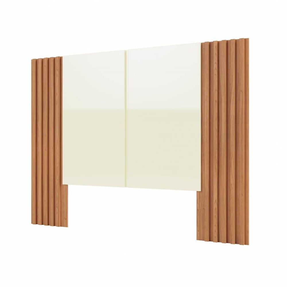 Cabeceira-Asti-com-Detalhe-Ripado-Off-White-com-Freijo-165cm
