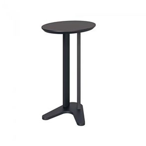 Mesa Auxiliar Ariel Tampo e Base Preto Fosco 70cm - 76399