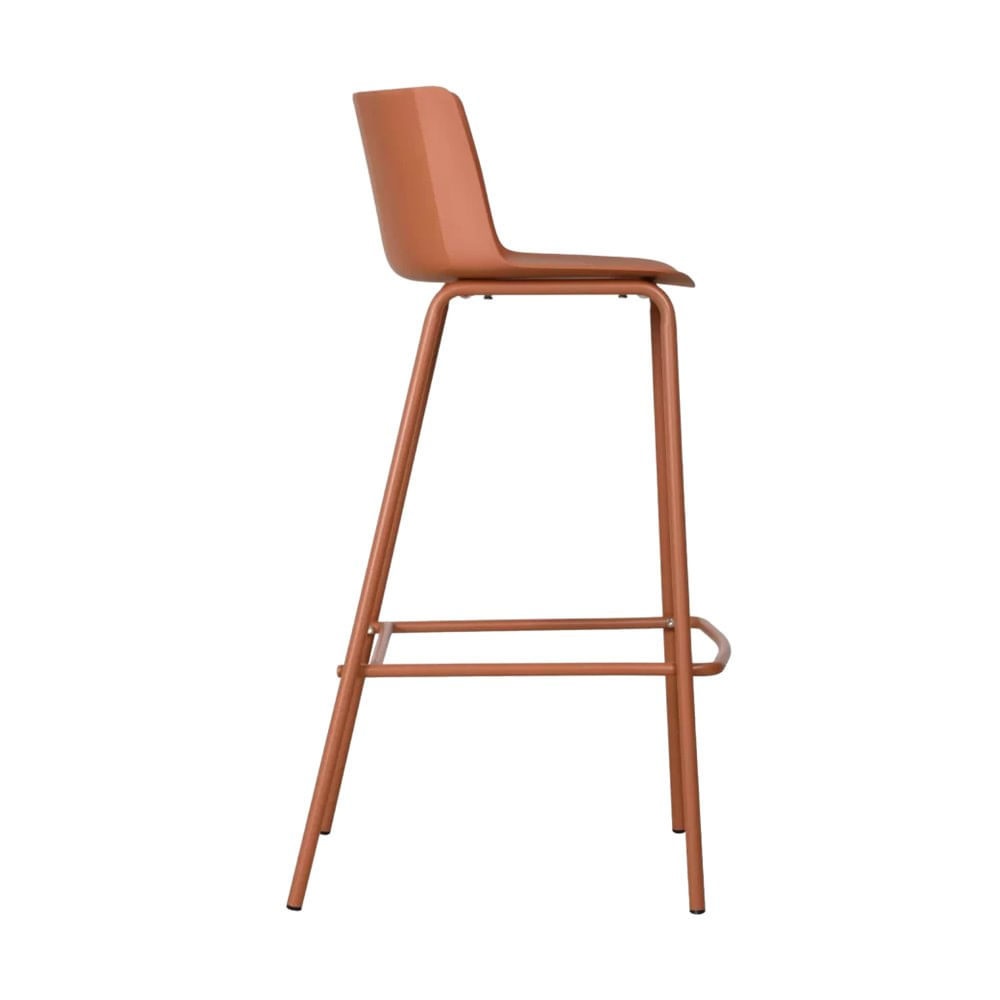 Kit-04-Banquetas-Ipanema-Media-Polipropileno-e-Base-Aco-Terracota