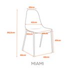 Kit06CadeirasMiamiPolipropilenoeAcoAzulNude76439