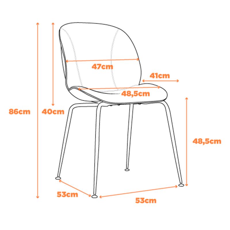 Kit04CadeirasDinamarcaTecidoCinza76516