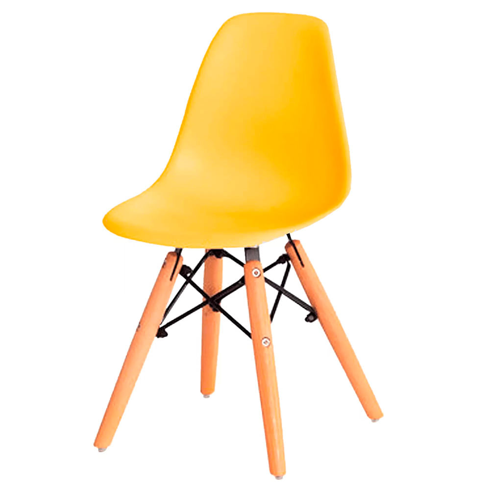Kit-04-Cadeiras-Eames-Infantil-Amarelo-Base-Madeira---76523
