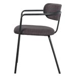 Kit04CadeirasGironaTecidoGrafiteBaseAcoCarbonoPreto76527