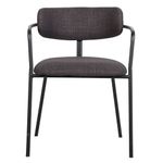 Kit04CadeirasGironaTecidoGrafiteBaseAcoCarbonoPreto76527