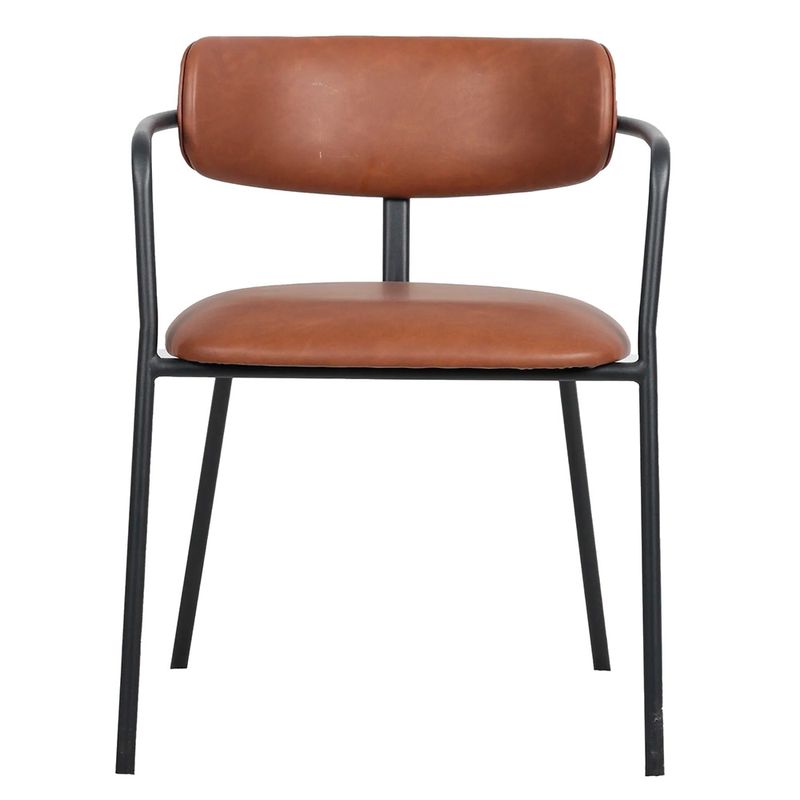 Kit04CadeirasGironaCorinoCarameloBaseAcoCarbonoPreto76528