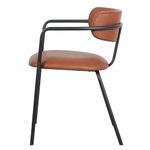 Kit04CadeirasGironaCorinoCarameloBaseAcoCarbonoPreto76528