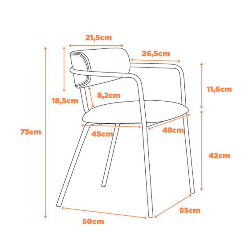 Kit04CadeirasGironaBoucleNudeBaseAcoCarbonoChampagne76530