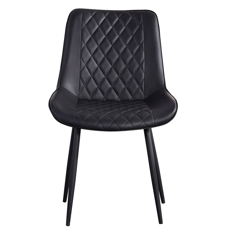 Kit04CadeirasHaifaCorinoPretoBaseAcoPreto76537