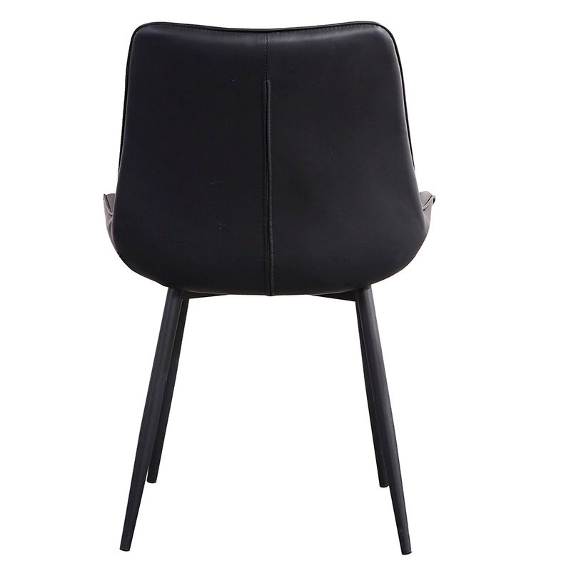 Kit04CadeirasHaifaCorinoPretoBaseAcoPreto76537