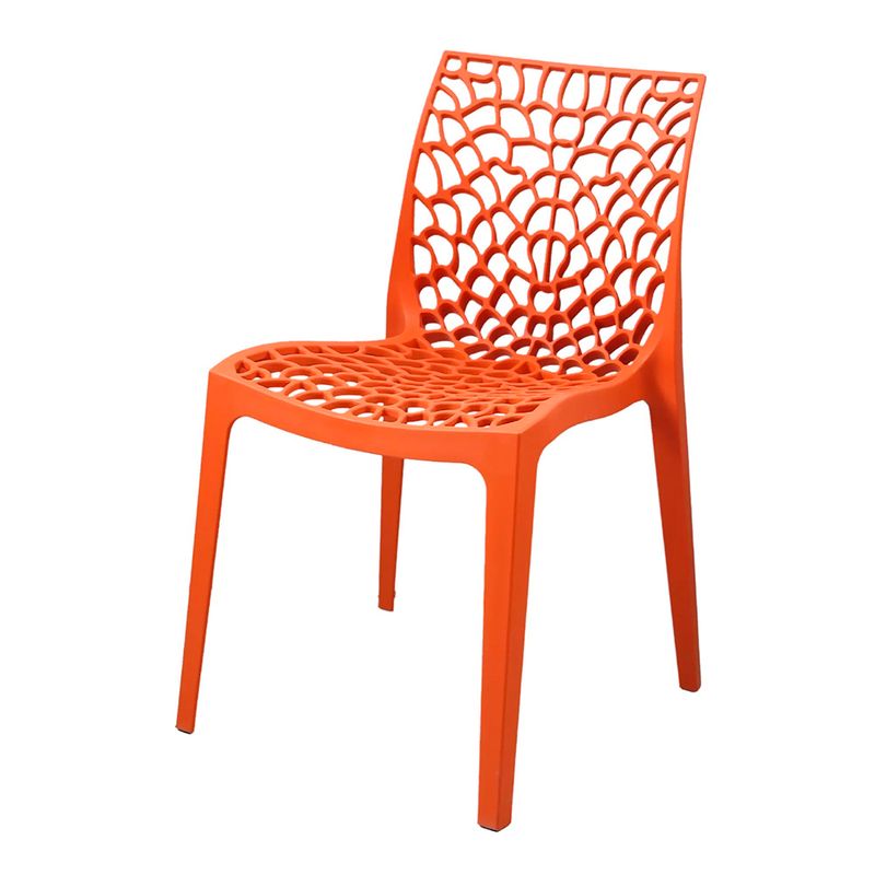 Kit04CadeirasGruvyerPolipropilenoLaranja76535