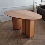 MesaJantarSampaOrganicaTampoeBaseemMadeiraCastanho218cm76547