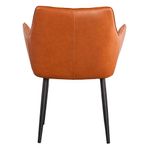 Kit04CadeirasMarrakeshCorinoCarameloBaseAcoPreto76549