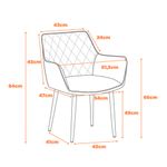 Kit04CadeirasMarrakeshCorinoCarameloBaseAcoPreto76549