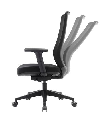 Cadeira Broadway Diretor Tela Preta Base de Nylon com Rodizio - 76614