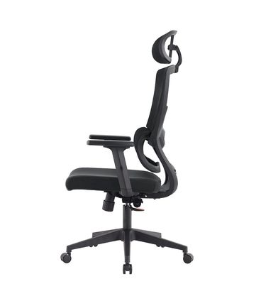 Cadeira Chelsea Presidente Tela Preta Base de Nylon com Rodizio - 76618