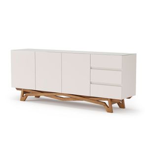 Buffet Alfenas Champagne C/ Off White 200cm - 76651