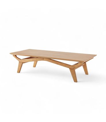 Mesa de Centro Olegario Cor Champagne 140cm - 76644