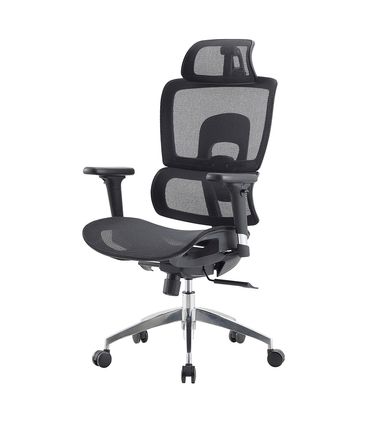 Cadeira Tribeca Fixa Preta Base Aço Carbono - 76667